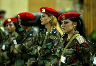 Corps militaire feminin Libye